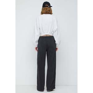 <b>Charcoal</b> Wide Leg Outdoor <b>Jogger</b> Sweatpants - Product Image 5