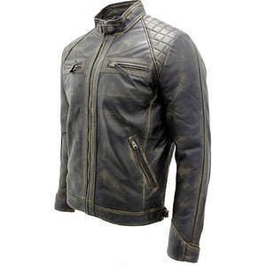 Chaqueta de Cuero Vacuno Personalizada para Hombre, Tejido Resistente al Agua, Ropa de Exterior para Invierno, Nueva Condición, Mejor Calidad - Product Image 5