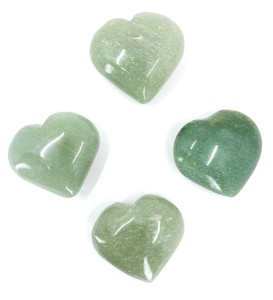 Wholesale Selling Heart Shaped Green Aventurine <b>Crystal</b> Gemstone Hearts for Decoration Meditation - Product Image 4
