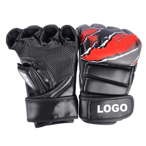 Dernier design 2026, fabrication professionnelle en gros, gants de MMA pour l'entraînement au combat, matériau en cuir durable, gants de MMA - Product Image 1