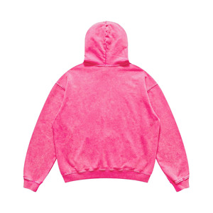 Vente en gros de pulls à capuche personnalisés sweats à capuche délavés à l'acide pour hommes pierre surdimensionnée sweat à capuche lavé vintage vierge populaire - Product Image 3