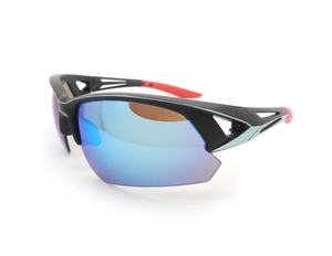 Lunettes de soleil de sport élégantes en deux pièces à monture semi-sans monture avec protection UV et verres non polarisés pour lunettes de sport - Product Image 1