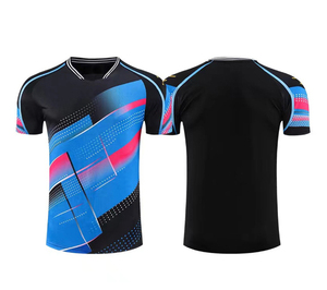 Camiseta de tenis para hombre con impresión Digital bordada Formal personalizada, ropa deportiva de secado rápido de poliéster para adultos y niños - Product Image 2