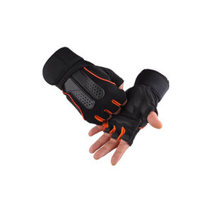 Gants d'haltérophilie rembourrés durables professionnels maille respirante anti-dérapant paume poignée poignets pour l'entraînement en salle de sport - Product Image 6
