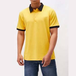 Coton confortable, grande taille High Street Style grande taille vêtements pour hommes Polo à manches courtes contraste couleur OEM conception personnalisée - Product Image 1