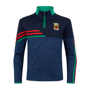 Parte superior de media cremallera de poliéster de alta calidad para fútbol gaélico y Hurling para clubes deportivos GAA - Product Image 1