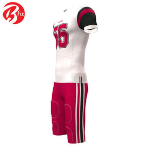 Camiseta de fútbol americano para hombre superventas, ropa deportiva transpirable de diseño personalizado con mangas cortas, selección superior para exteriores - Product Image 2