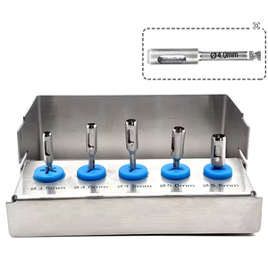Kit de Cirugía Dental para Implantes Eléctricos, Juego de 5 Piezas de Brocas para Tejidos, Instrumentos de Implante, Herramientas Quirúrgicas, Implantología Oral - Product Image 5
