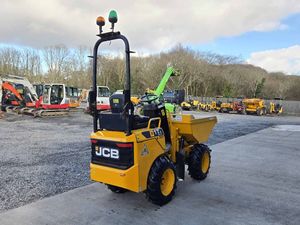 JCB 1t-1, Minicargadora de 1 tonelada con punta recta, Tractor con cargador frontal, Tracción en las 4 ruedas 4x4, Cargadora de ruedas 4WD - Product Image 5