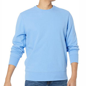 Sudaderas de cuello redondo para hombre, nuevo estilo, barato, personalizado, Fitness, atletismo, venta al por mayor, teñido liso para la temporada de invierno - Product Image 1