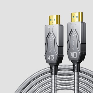 DTECH Câble d'ingénierie <span class=keywords><strong>HDMI</strong></span> de haute qualité <span class=keywords><strong>10m</strong></span> <span class=keywords><strong>4K</strong></span> Câble à fibre optique <span class=keywords><strong>HDMI</strong></span> 2.0 blindé - Product Image 1