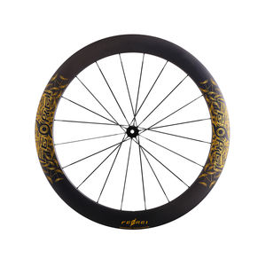 Juego de Ruedas de Carbono Ferei Serie S, Aerodinámicas, 45/50/60 mm de Altura de Cuadro, Freno de Disco, Neumático Tubeless, Ligeras, Magnéticas - Product Image 2