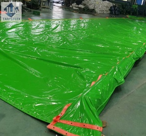 Rouleaux de bâche 100 % étanches en PVC <span class=keywords><strong>solide</strong></span>, barrière flottante anti-déversement d'hydrocarbures - Product Image 1