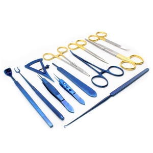 12 pièces d'ensembles chirurgicaux bonne qualité en acier inoxydable ensemble de base des Instruments de chirurgie plastique par debonairii - Product Image 1