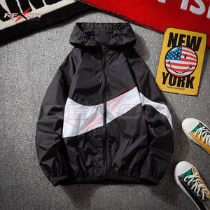 Veste coupe-vent d'hiver pour homme en toile écologique, séchage rapide, imperméable, anti-UV, à capuche, dernier design, vente en gros, pull-over - Product Image 5