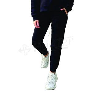 กางเกงจ็อกเกอร์เอวสูงลำลองสำหรับผู้หญิงน้ำหนักเบาสั่งทำโลโก้ส่วนตัววัสดุผ้าใบบริการซักสีเข้ม - Product Image 3