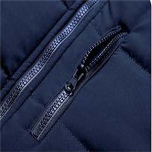 Chaquetas acolchadas de burbujas sin mangas de invierno a la moda al por mayor de fabricante, utilidad personalizada, lona a prueba de viento High Street - Product Image 5