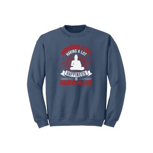 Sweat-shirt en coton mélangé Style décontracté Bouddha Thèmes Imprimer 12 Options de couleur 260-280 GSM Placement de conception personnalisable pour l'hiver - Product Image 6