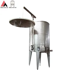 Customized Stainless Steel Multiple Purpose Open Top wine Fermenter Variable Capacity Tank