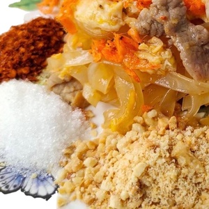 Zuppa non piccante al gusto di maiale tagliatelle istantanee tailandesi 60g. La migliore vendita