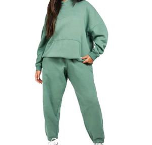 Chándal Deportivo para Mujer, Corte Regular, Color Sólido, Informal, 100% Poliéster, Forro Polar, Transpirable, Impermeable, Ecológico, de Secado Rápido - Product Image 2