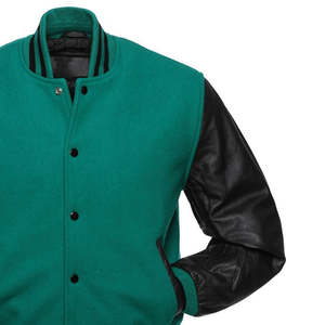 Chaqueta universitaria informal de gran tamaño para hombre con logotipo personalizado de servicio OEM Premium de alta calidad 2025, chaqueta de béisbol de invierno - Product Image 4