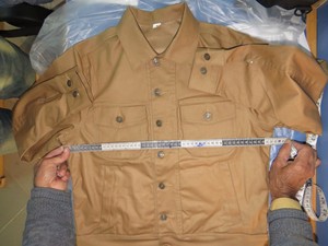 Chaqueta vaquera lavada personalizada al por mayor, chaqueta vaquera extragrande de talla grande, chaqueta vaquera - Product Image 3