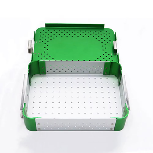 Boîte de contrôle chirurgical manuelle en acier inoxydable 2026 de haute qualité pour instruments laparoscopiques, conteneur de stérilisation, emballée, usage général - Product Image 4