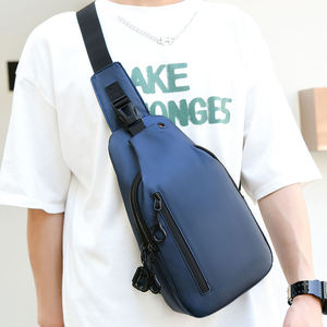 Unisex High Quality Sling Canvas Messenger Bag Classic Hot New Designs for <b>Chest</b> or Crossbody Use Stylish Hot Seller - Product Image 3