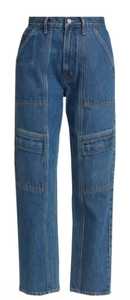 กางเกงยีนส์แฟชั่นสำหรับผู้ชายกางเกงยีนส์มีกระดุมทรงหลวมสำหรับใส่สบายออกแบบได้ตามต้องการ - Product Image 2