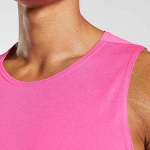 Customized Color Mens Sleeveless Tank Top Fitness Gym Casual Summer Unisex OEM Service 100% Polyester Anti-UV Quick Dry - Product Image 3