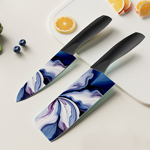 2 ensembles de couteaux de chef pliants en céramique, en plastique, ambidextres, compatibles lave-vaisselle, haute qualité, vente en gros, nouvelle tendance 2026, écologiques - Product Image 3