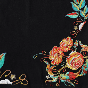 Vente en gros de t-shirts brodés 100% coton pour hommes grande taille usage extérieur motif lettre tissu usé - Product Image 4