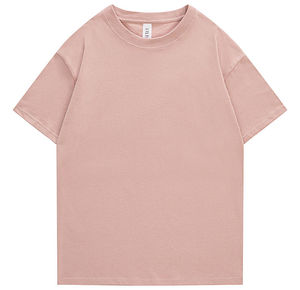 Camisetas de calidad superior Camisetas de cuello redondo para hombres 100% Material de algodón Hombro caído Hombres Camisetas de cuello redondo - Product Image 1