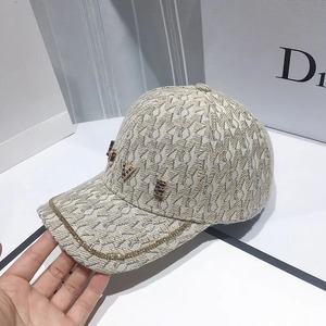Pineapple Cloth Light Plate Simple Hat Men'S Casual Baseball <b>Cap</b> Fashion Visor Hat Minimalist Female <b>Cap</b>, Big Head Circumference - Product Image 3