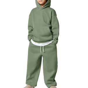 Survêtements pour enfants personnalisés par les fabricants, vente en gros, doux, respirants, ensembles scolaires pour garçons et filles - Product Image 2