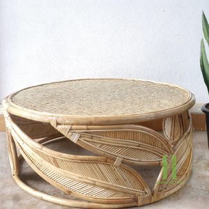 Minimalist Rattan <b>Coffee</b> <b>Table</b> for Living Room Handwoven Wicker <b>Coffee</b> <b>Table</b> Customized Wicker Console <b>Table</b> From HNH Craft - Product Image 4