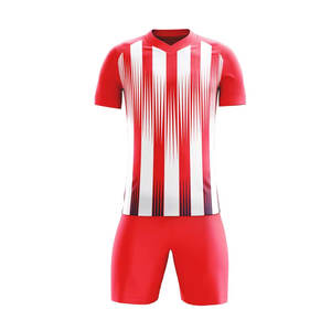 Maillots de football au prix d'usine, dernier design, logo personnalisé, uniformes personnalisés, 100% polyester respirant, séchage rapide, équipe personnalisée - Product Image 1