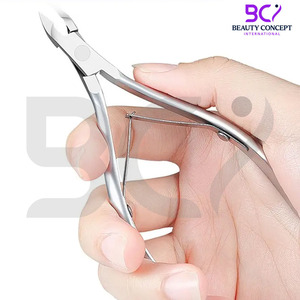 Coupe-ongles en acier inoxydable, pince à cuticules avec ouverture large et lame courbée - Outils professionnels pour les ongles des doigts et des orteils - Product Image 6