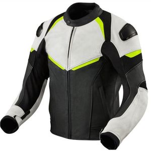 Nuevo 2025 personalizado hombres deportes seguridad transpirable Motor bicicleta chaqueta de cuero hombres montar motocicleta chaqueta - Product Image 3