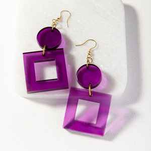 Fashion <b>Resin</b> <b>Earrings</b> with Pendant, Customizable Size, HighQuality Handmade <b>Resin</b> Jewelry for Women, Boutique Gifts, and Export - Product Image 3