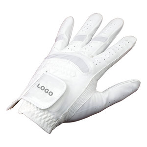 Porte-gant de golf imperméable en cuir personnalisé de haute qualité doux brodé respirant gauche en peau de mouton pure Logo personnalisé gant de golf - Product Image 6