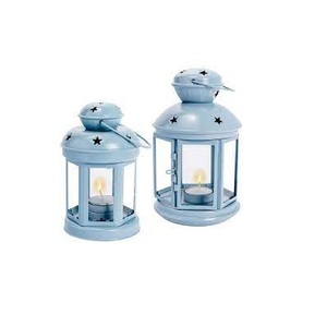 Linternas de salsa de diseño nórdico, linternas de vela de hierro de proveedor superior promocionales a granel, linternas de soporte de luz de té de colores estándar - Product Image 5