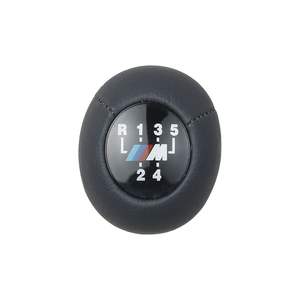 Pomo de Palanca de Cambios de Cuero Plano para BMW Serie X2 F39, Serie 1 F20 - Product Image 3