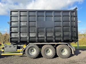 Remolque de Elevación con Gancho para Gestión de Residuos RORO OEM Nuevo, Unidad Combinada de Contenedor y Contenedor de Basura para Obras de Construcción - Product Image 2