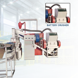 Sistemas de ventilador dedicados Máquina de reciclaje de batería de litio Trituración Reciclaje Baterías de iones de litio Planta de maquinaria de tratamiento de residuos - Product Image 3