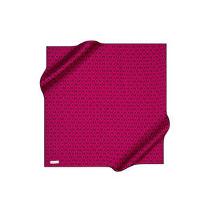 Écharpe carrée en soie et laine Pierre Cardin avec logo, design twill, 90x90 - Product Image 1