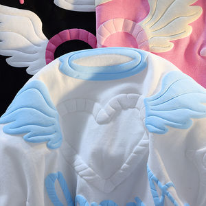 Alta calidad 100% algodón Streetwear gráfico peso pesado Dtg personalizado camisa suelta ajuste Unisex 3D Puff impreso camiseta para hombres - Product Image 2