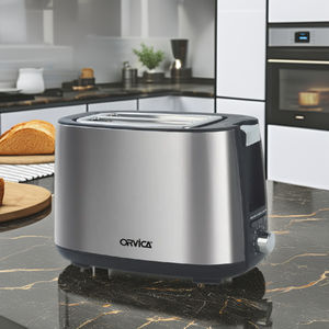 Machine à chauffer le pain en acier inoxydable économique Machine à petit déjeuner Machine à griller pour un usage domestique - Product Image 4