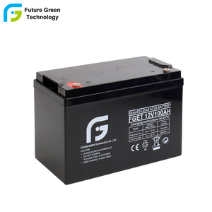 Batterie au plomb-acide de haute qualité <span class=keywords><strong>FGET</strong></span> FG12V100AH-DG 12V100Ah 1200Wh Stock d'usine Meilleur prix Bateaux Électronique grand public Cycle profond - Product Image 2